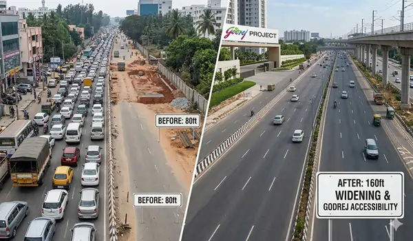 From 80ft to 160ft: The Impact of the Bannerghatta Road Widening