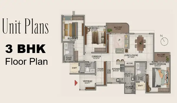 Godrej Bannerghatta Floor Plan